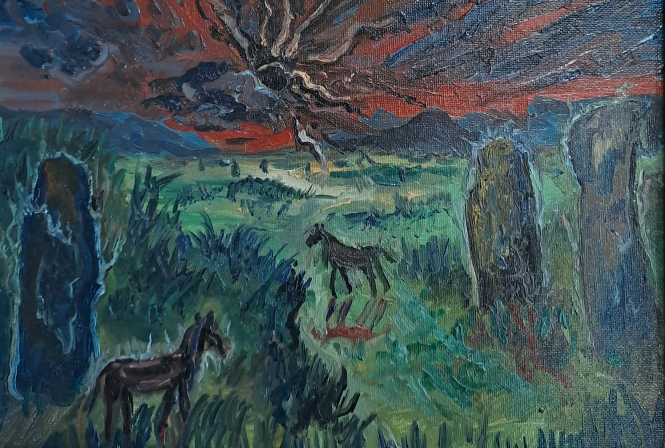 Painting for sale online - Khakassia 0