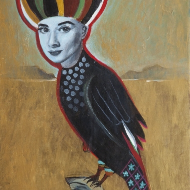 Painting for sale online - Audrey - the Phoenix