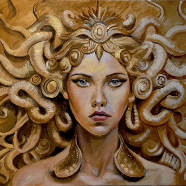 Painting for sale online - Medusa Gorgon