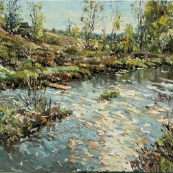Painting for sale online - Spring glare