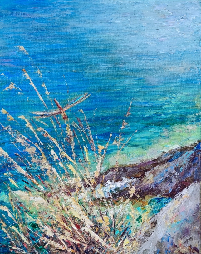 Painting for sale online - Dragonfly