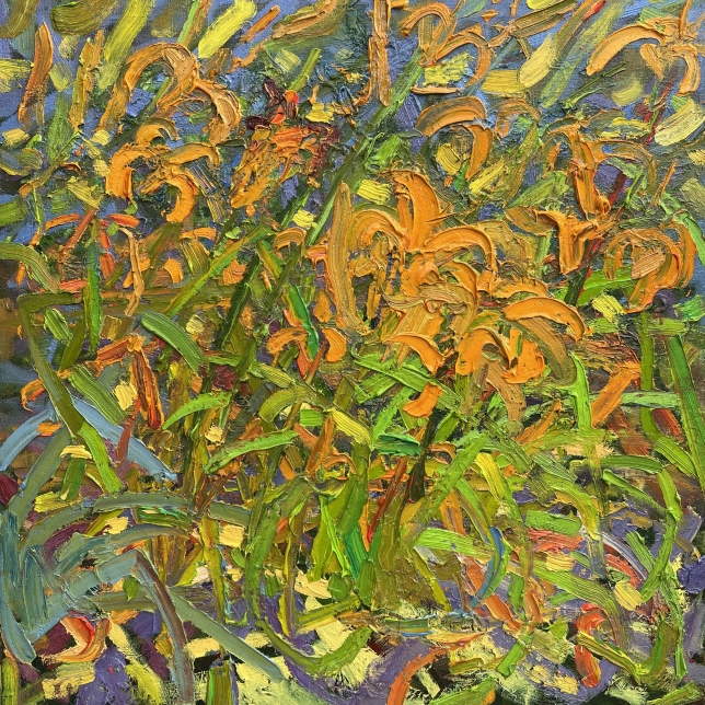 Painting for sale online - Day-lily