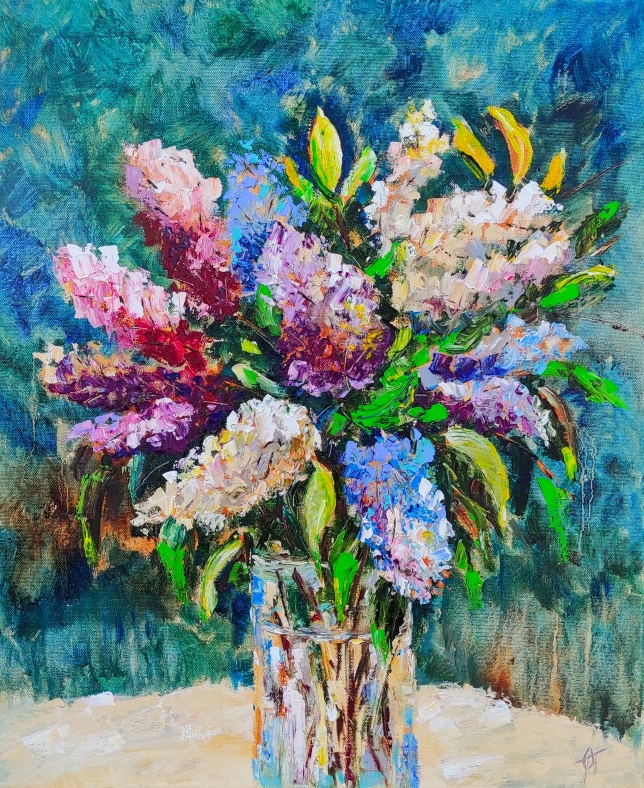 Painting for sale online - Lilac
