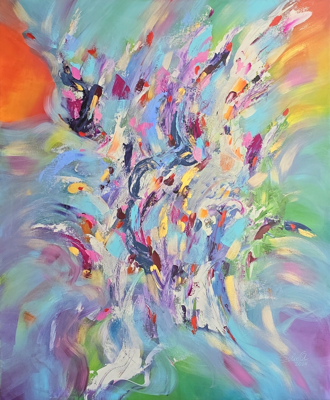 Painting for sale online - Gratification