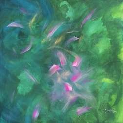 Painting for sale online - Mysterious garden