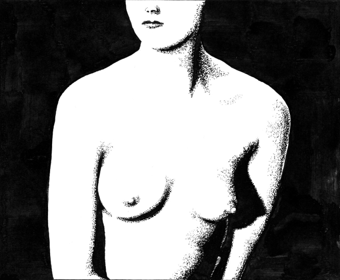 Painting for sale online - Nude Silhouette