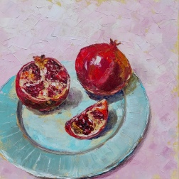 Painting for sale online - Pomegranate 