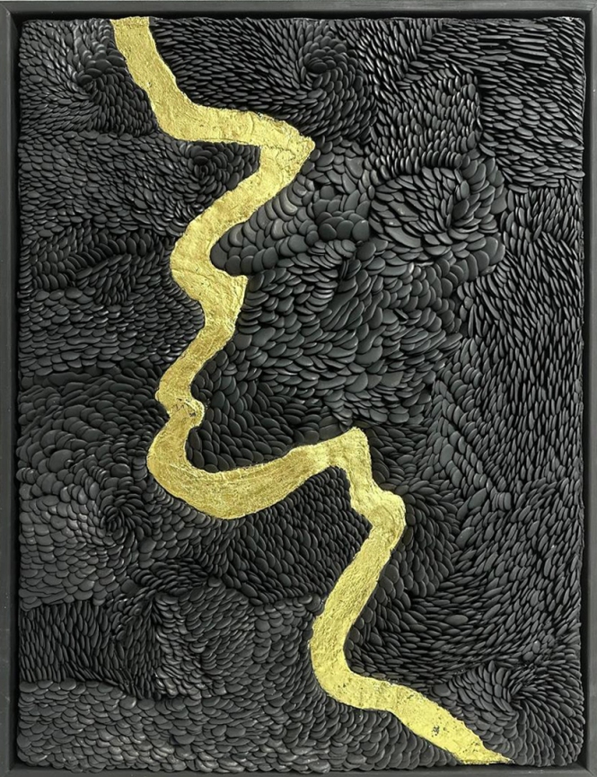 Painting for sale online - The River of Time — an interior panel