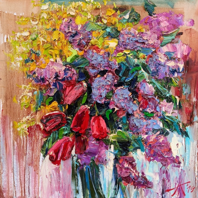 Painting for sale online - Bouquet