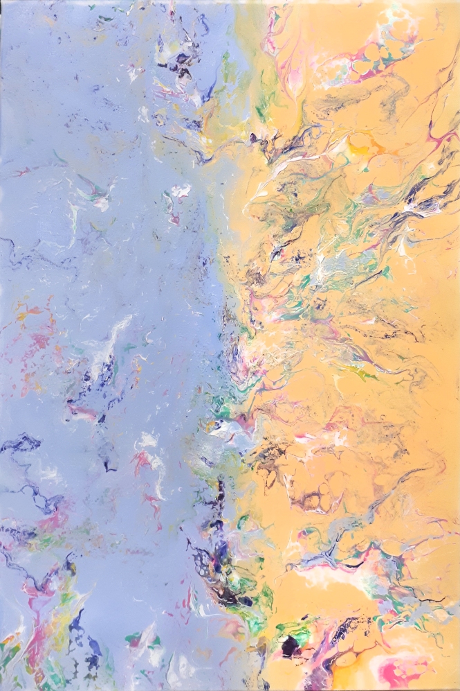 Painting for sale online - Dawn over the Sahara