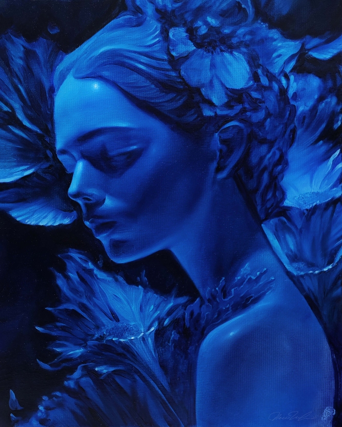 Painting for sale online - Blue Serenity