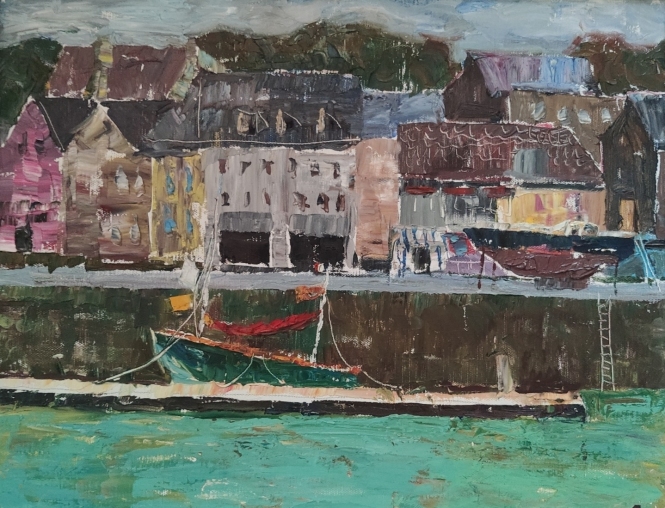 Painting for sale online - Saint-Valery