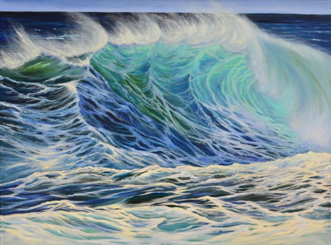 Painting for sale online - On a walk