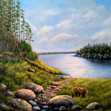 Painting for sale online - In Karelia (4)