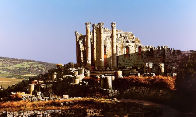 Painting for sale online - The Temple of Zeus