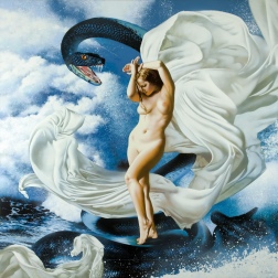 Painting for sale online - Eurynome and Ophion