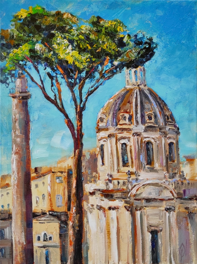Painting for sale online - Rome. Italy