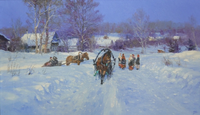 Painting for sale online - Winter