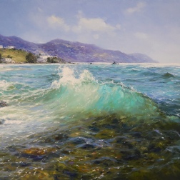 Painting for sale online - Water and wind