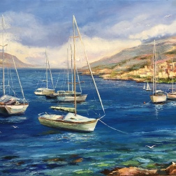 Painting for sale online - Yachts