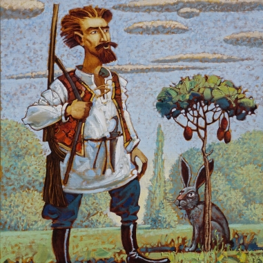 Painting for sale online - The Dreamy Hunter