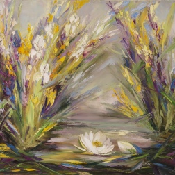 Painting for sale online - Dance with lotus