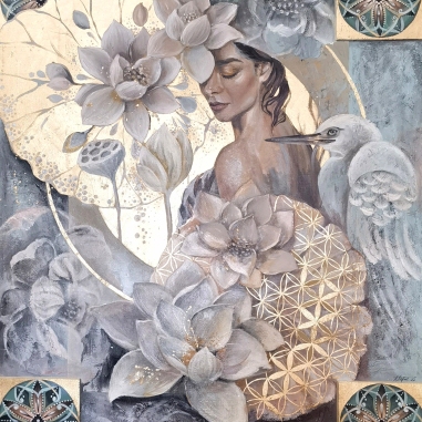Painting for sale online - Muse