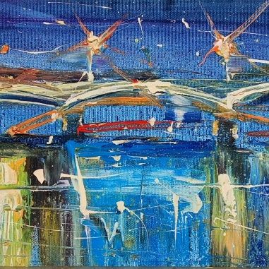 Painting for sale online - Bridge