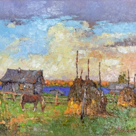 Painting for sale online - Russian North