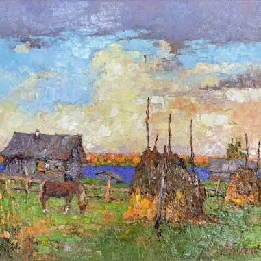 Painting for sale online - Russian North