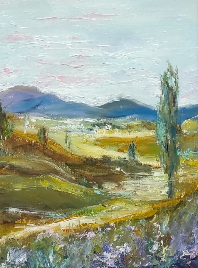 Painting for sale online - Toscana