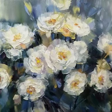 Painting for sale online - Pearl necklace