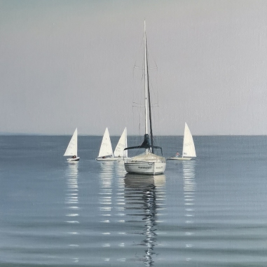 Painting for sale online - The sea splashes quietly...