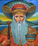 Painting for sale online - Magus