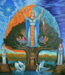 Painting for sale online - Мacosh goddess of destiny