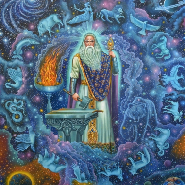 Painting for sale online - Svarog