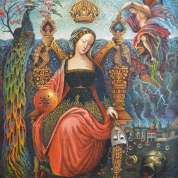 Painting for sale online - Contemplation