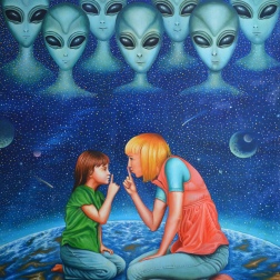 Painting for sale online - Presence