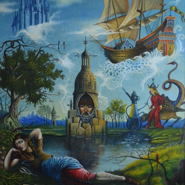 Painting for sale online - Lake of Dreams