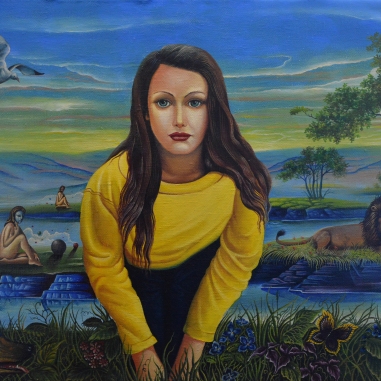 Painting for sale online - Playing balls