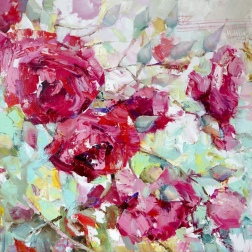 Painting for sale online - Tea rose