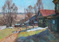 Painting for sale online - Spring in Susanino