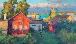 Painting for sale online - Edge of the city