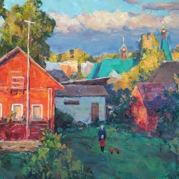 Painting for sale online - Edge of the city