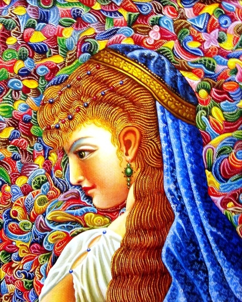Painting for sale online - Laura