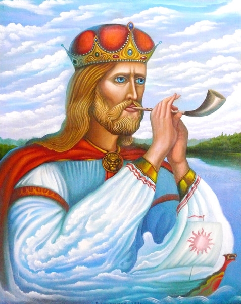Painting for sale online - The horn play