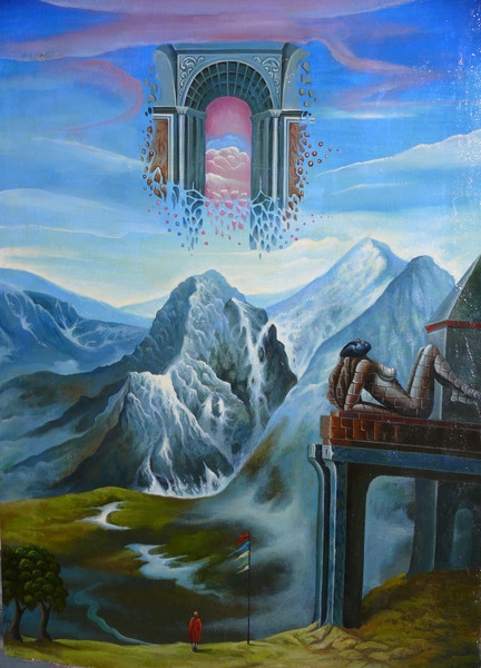 Painting for sale online - The Gate of Shambhala