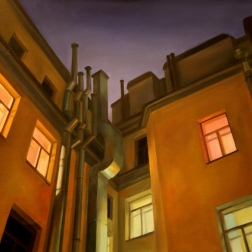 Painting for sale online - Night. St. Petersburg.