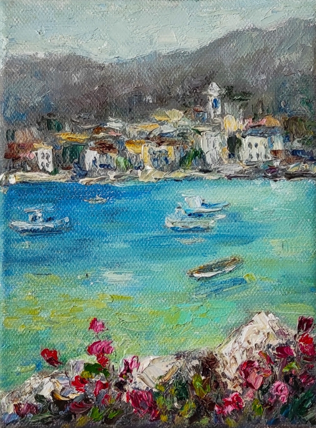 Painting for sale online - Greece 