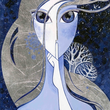 Painting for sale online - Silent song of Winter